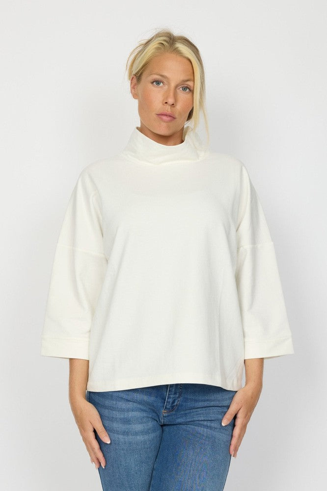 Tone poncho m høy hals