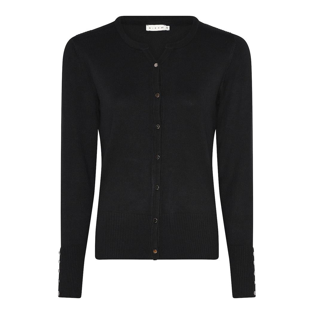 Cardigan strikket viskose