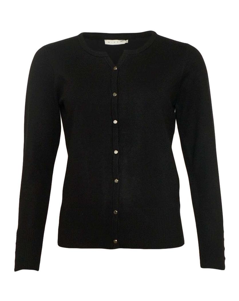 Cardigan strikket viskose